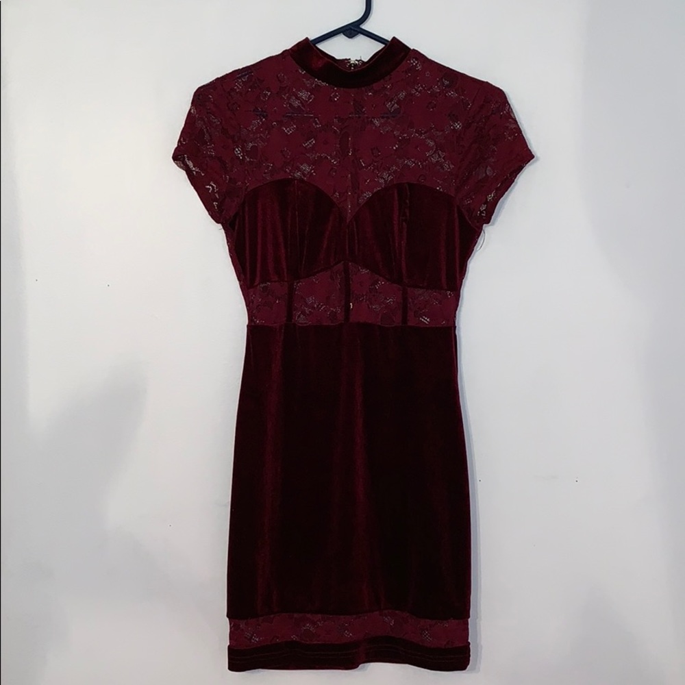 Fashion Nova tight dress red